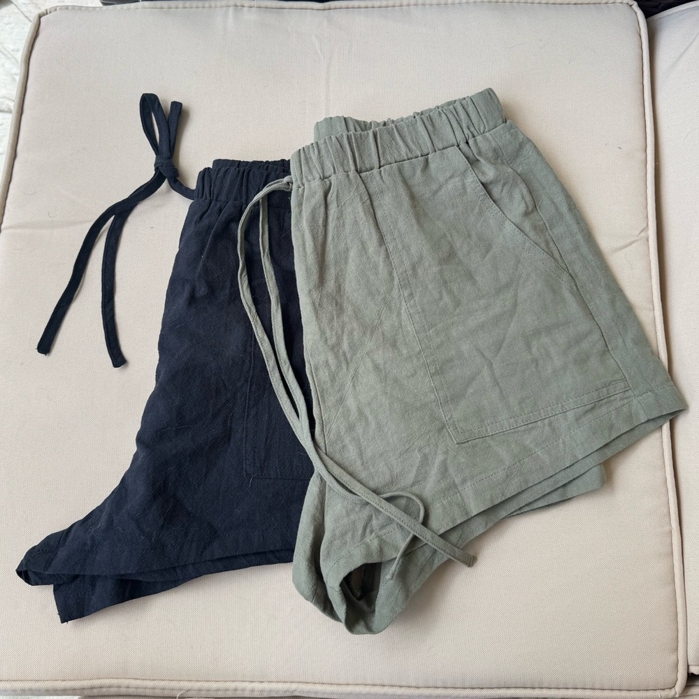 SHEIN Linen Shorts